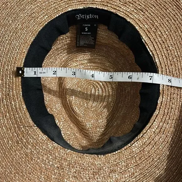 BRIXTON CLASSICSJOANNA HAT Wide Brim Size S / Néw No Tags